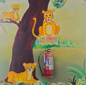 Bringing life and colour to the paediatric oncology wards at St. John's Hospital